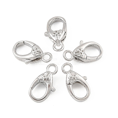 SHEGRACE Brass Lobster Claw Clasps XGR0095P-160P-1