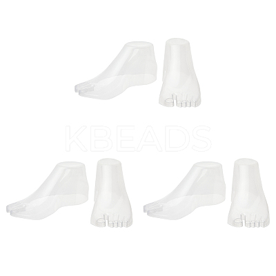 PP Plastic Sandal Shoes Support AJEW-WH0470-78-1