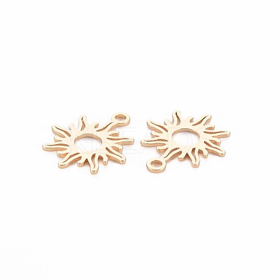 Brass Charms KK-S364-083-1
