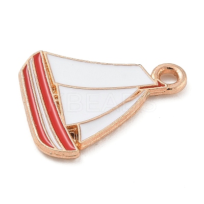 Alloy Enamel Pendants ENAM-A008-16KCG-04-1