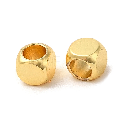 Brass Spacer Beads KK-P198-02D-G-1