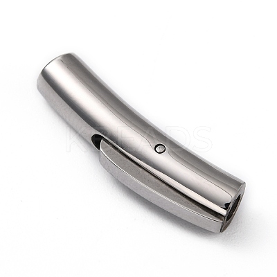 Tarnish Resistant Column 316 Surgical Stainless Steel Bayonet Clasps STAS-A021-3mm-1
