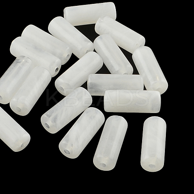 Column Imitation Gemstone Acrylic Beads OACR-R030-11-1