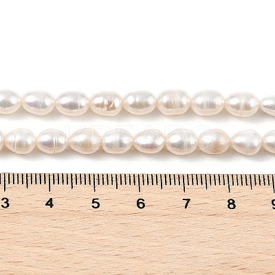Natural Cultured Freshwater Pearl Beads Strands PEAR-I007-01B-05B-1