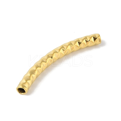 304 Stainless Steel Curved Tube Beads STAS-M071-03I-G-1