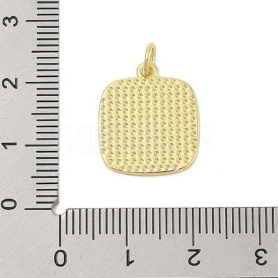 Real 18K Gold Plated Rack Plating Brass Pendants KK-Z074-68G-1