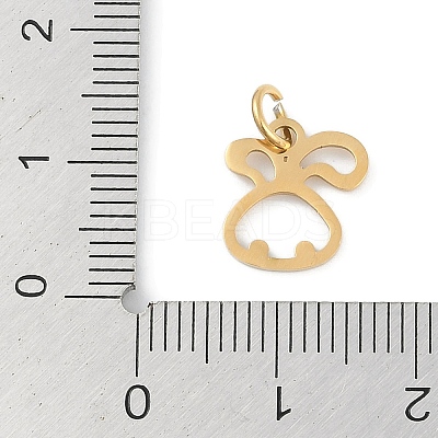 304 Stainless Steel Pendants STAS-L279-001G-04-1