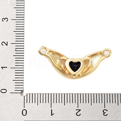 Rack Plating Brass Micro Pave Cubic Zirconia Pendants KK-B097-05G-02-1