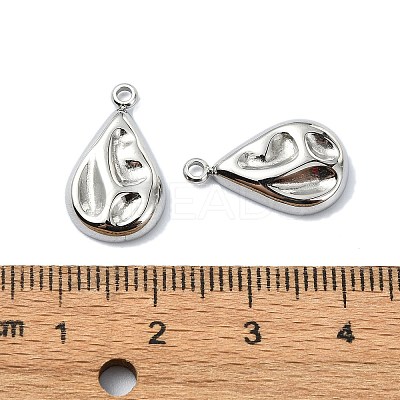 Non-Tarnish 304 Stainless Steel Pendants STAS-L022-345P-1