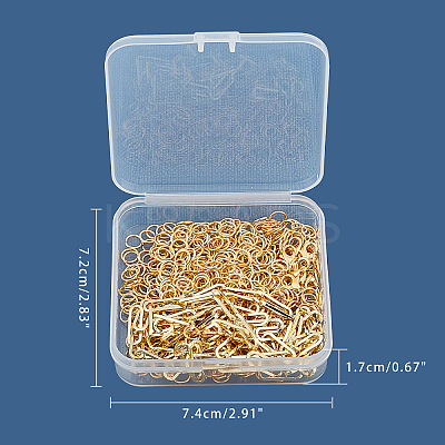 Soldered Brass Paperclip Chains CHC-CA0001-03G-1