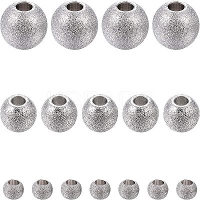 304 Stainless Steel Textured Spacer Beads STAS-UN0005-53-1