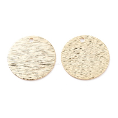 Brass Charms KK-Y003-06C-G-1