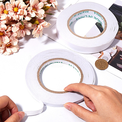 2 Rolls 2 Styles Paper Double Sided Adhesive Tape FIND-GF0007-22-1