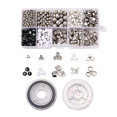 DIY Letter Beads Bracelet Making Kit DIY-FS0002-52-1