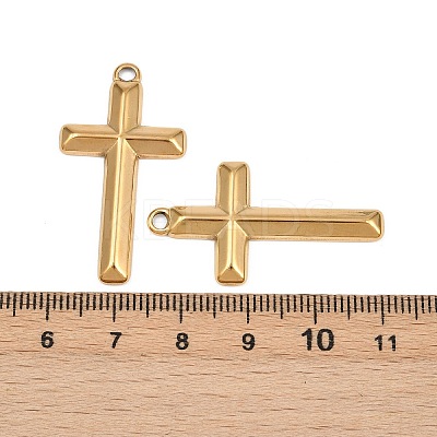 304 Stainless Steel Pendants STAS-L303-28G-02-1