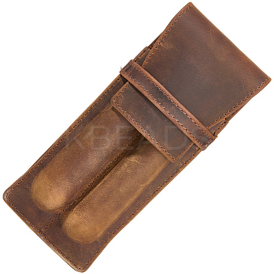 Crazy Horse Leather Pencil Case OFST-WH20816-001B-1