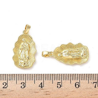 Brass Pendants KK-P334-13G-1