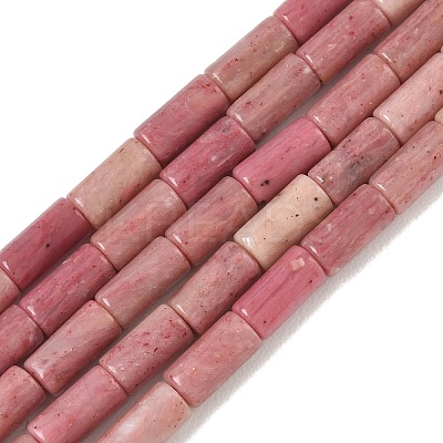 Natural Rhodonite Beads Strands G-B091-A21-01-1