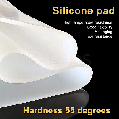 High Temperature Resistance Food Grade Silicone Sheet AJEW-WH0104-98A-1