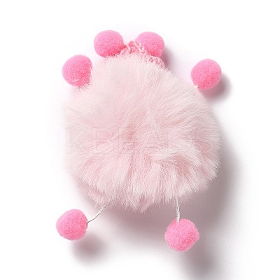 Soft Polyester Imitation Wool Briquette Elves Ornament Accessories LS-DIY-F115-01C-1