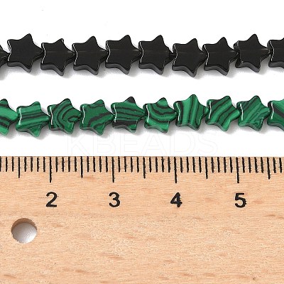 Natural & Synthetic Mixed Gemstone Beads Strands G-G085-B59-02-1