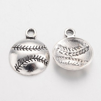 Tibetan Style Zinc Alloy Pendants X-TIBEP-R334-078AS-RS-1