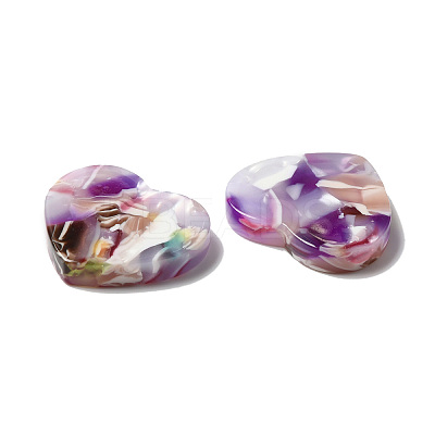 Cellulose Acetate(Resin) Cabochons FIND-D029-01-1