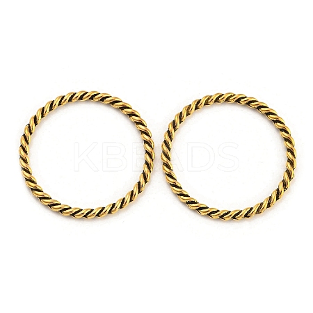Tibetan Style Linking Rings LS-TIBE-EA8631Y-1AG-NR-1