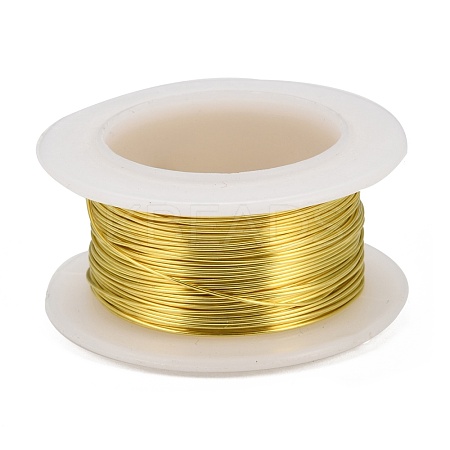 Round Copper Jewelry Wire CWIR-I002-0.6mm-LG-NR-1