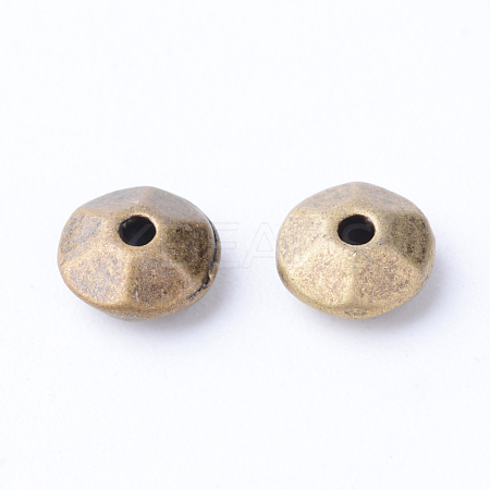 Tibetan Style Alloy Spacer Beads TIBE-Q063-31AB-NR-1