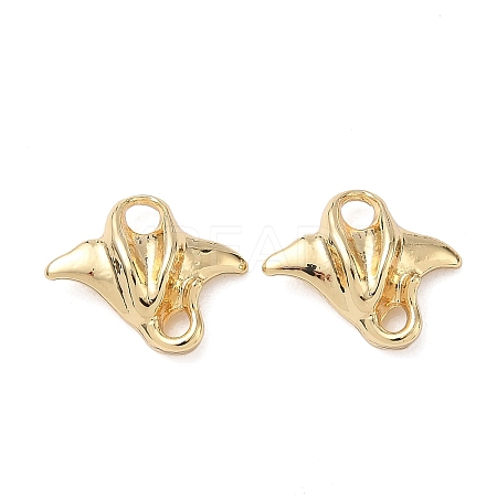 Alloy Fish Links Connector Charms FIND-K025-07G-1