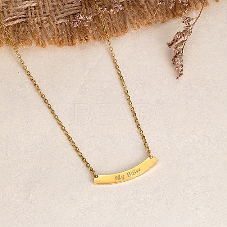 201 Stainless Steel Pendant Nacklaces AQ4914-4-1