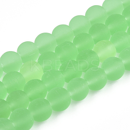 Transparent Glass Beads Strands LS-GLAA-T032-T6mm-MD17-1