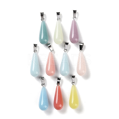 Synthetic Noctilucent Stone/Luminous Stone Pendants G-Z054-06A-1