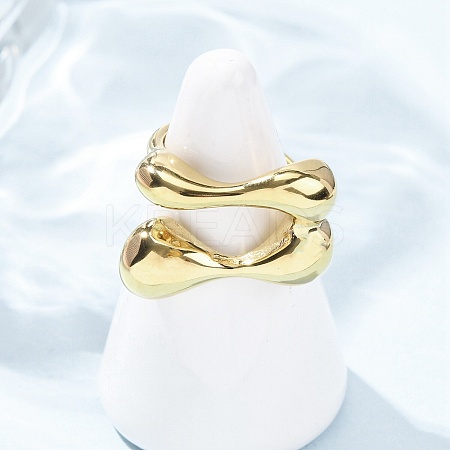 304 Stainless Steel Finger Rings RJEW-P177-01M-G-1