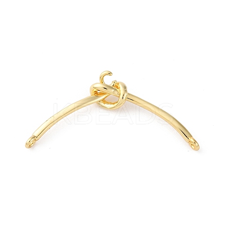Brass Connector Charms KK-V016-05G-1