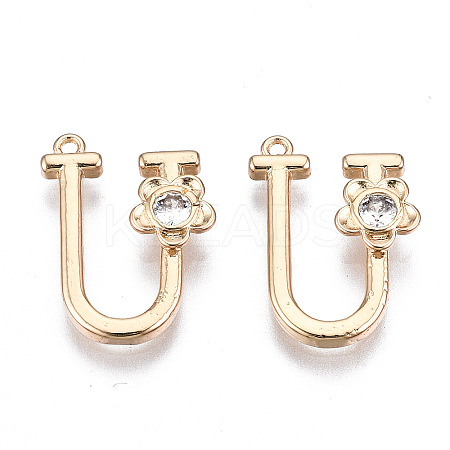 Brass Pendants KK-Q768-001G-U-1