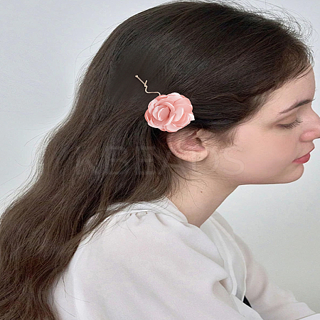 2Pcs Cloth Flower Twist Clip PHAR-LP0002-28-1