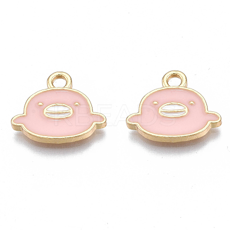 Alloy Enamel Charms X-PALLOY-N170-017B-NR-1