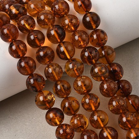 Natural Amber Beads Strands G-K376-H02-03-1