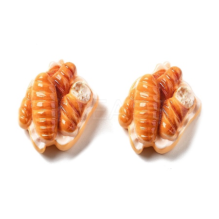 Cute Mini Food Series Resin Cabochons LS-CRES-I038-01J-1