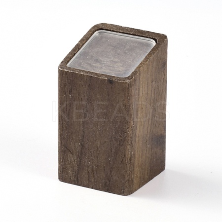 Acrylic and Wood Table Card Display Frame AJEW-WH0289-59C-01-1