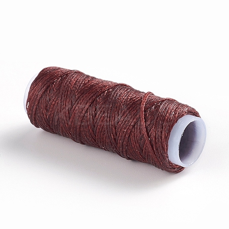 Waxed Polyester Cord YC-WH0007-03B-06-1