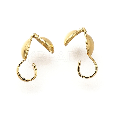 Brass Bead Tips KK-Q043-14G-1