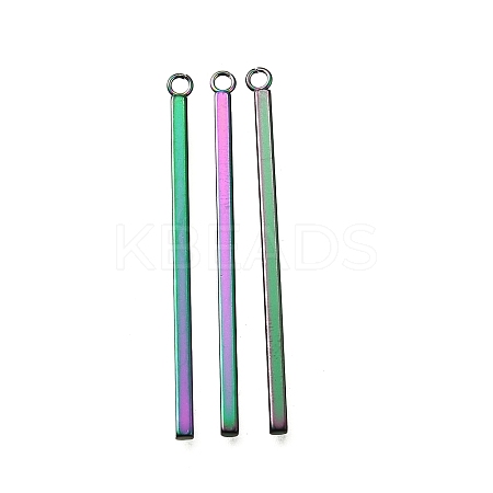 Ion Plating(IP) 304 Stainless Steel Pendants STAS-L218-19M-1