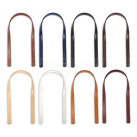 SUPERFINDINGS 8Pcs 8 Colors PU Imitation Leather Bag Straps FIND-FH0004-99-1
