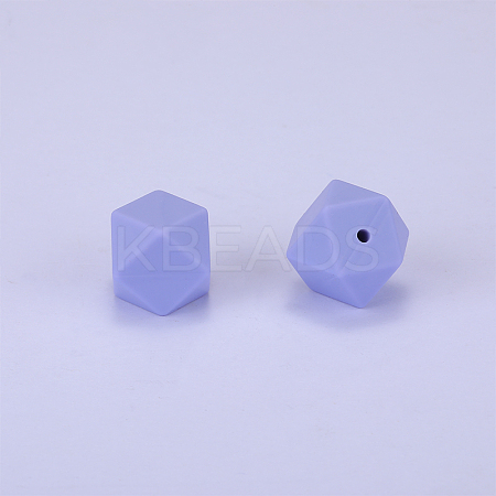 Hexagonal Silicone Beads SI-JX0020A-106-1