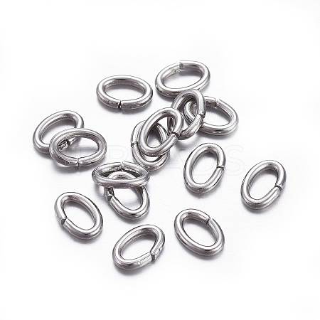 Tarnish Resistant 304 Stainless Steel Open Jump Rings LS-X-STAS-F221-40P-K-1