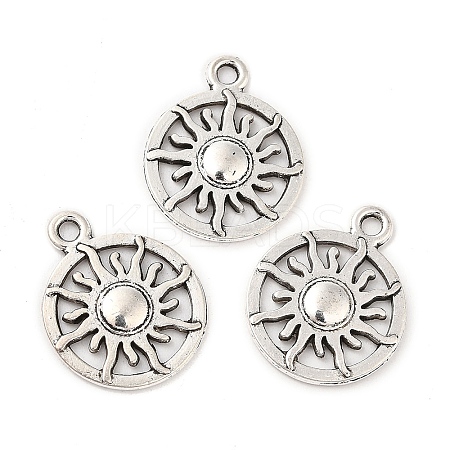 Tibetan Style Alloy Pendants PALLOY-R143-21AS-1