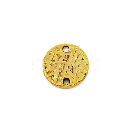 Zinc Alloy Tibetan Style Links Connectors FIND-WH0094-85AG-1